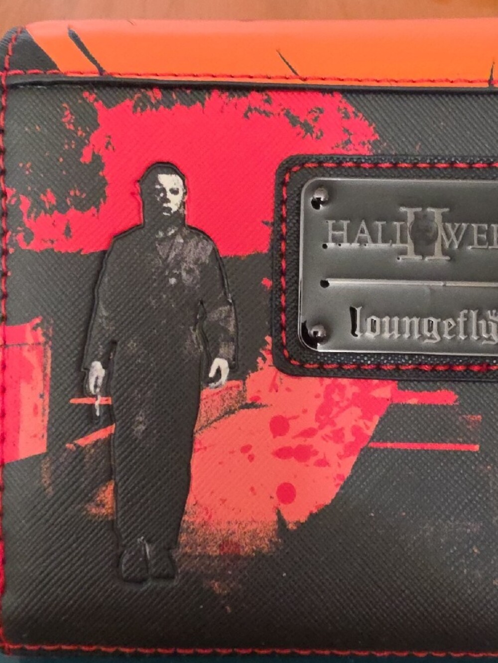 Loungefly  Black and Red Wallet - Halloween Michael Myers Design Brand New - Picture 3 of 10